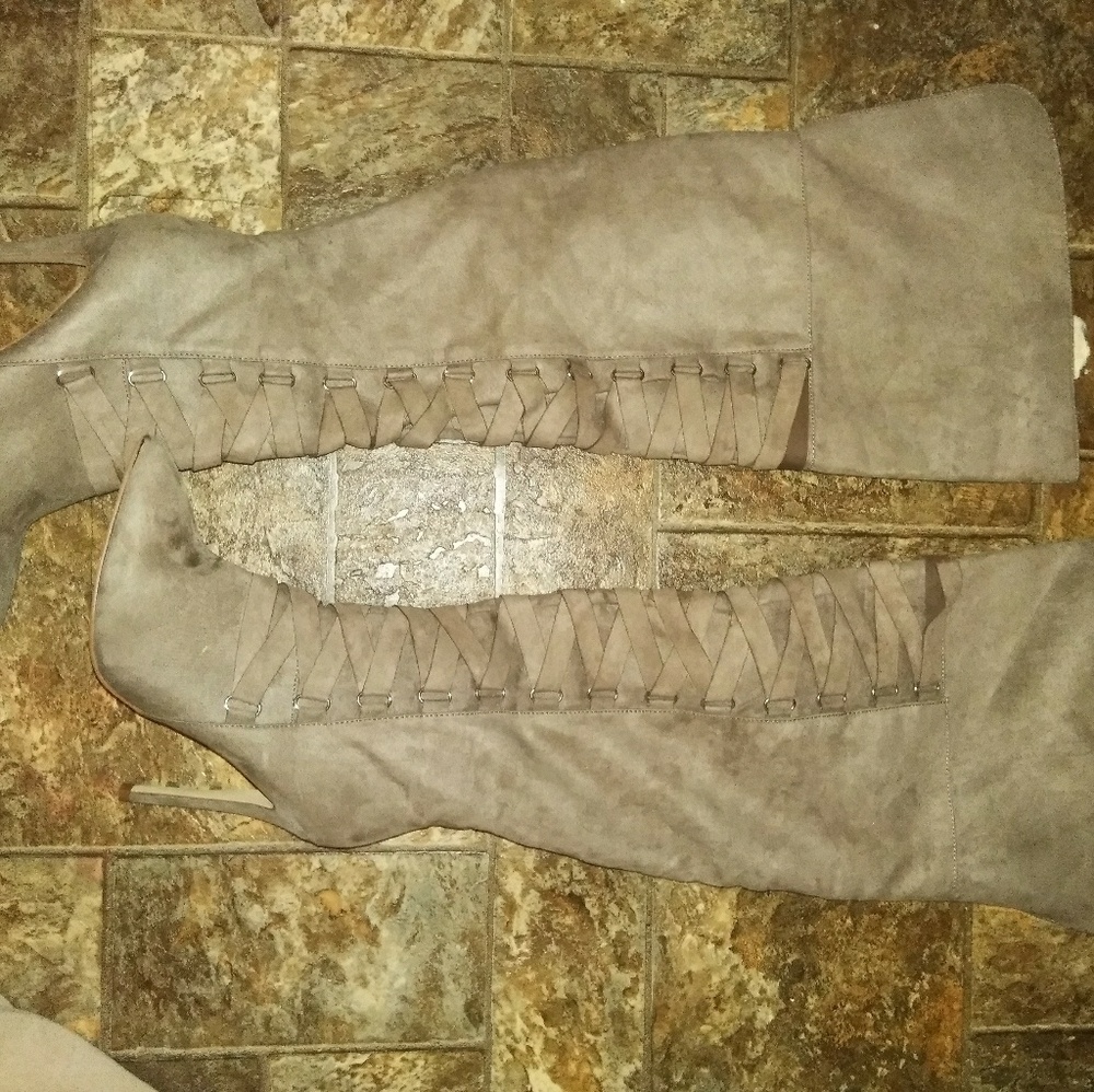 Suede Thigh high Boots